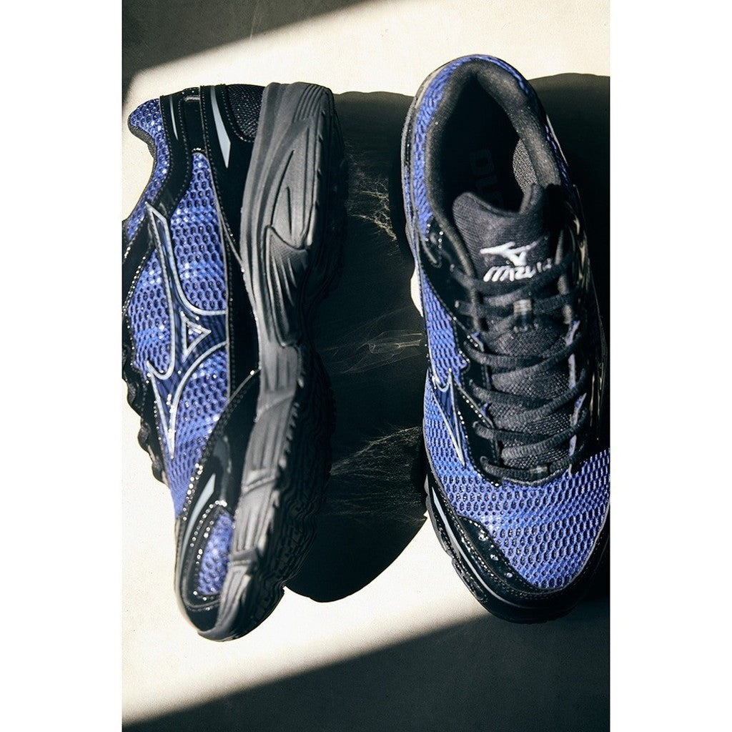 MIZUNO FORTIS LS #BLACK / BLUE [D1GA261C]
