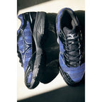 MIZUNO FORTIS LS #BLACK / BLUE [D1GA261C]