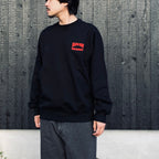DEATH ROW RECORDS | HEAVY WEIGHT CREW NECK SWEAT SHIRT #BLACK [DEATHROW-WM-SS06]