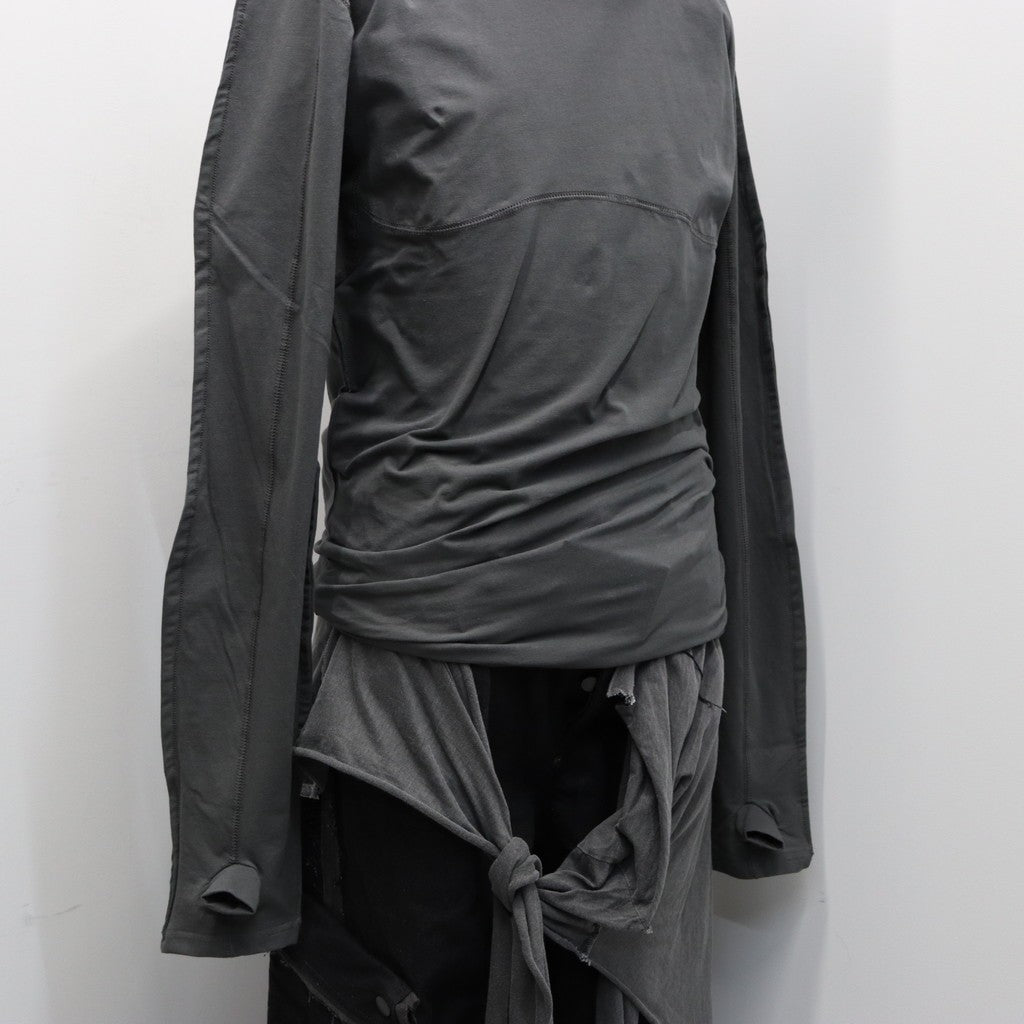 SASOU TOP #CHARCOAL [JI-25AW-CS04]