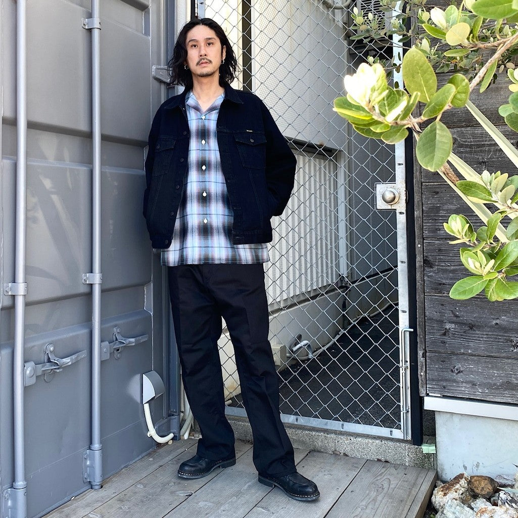 Wrangler | TRUCKER JACKET #BLACK [24SS-WMO-WG01]