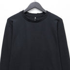 Combat Long Thermal With Damaged (CLASSIC WAFFLE KNIT) #BLACK [M-P2-TP6]