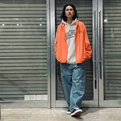 VELOR TRACK JACKET #ORANGE [FW24-JK14]