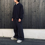 EVD1 Half Zip Polo Shirt #Black [GOOPI-26AW-SEP-02]