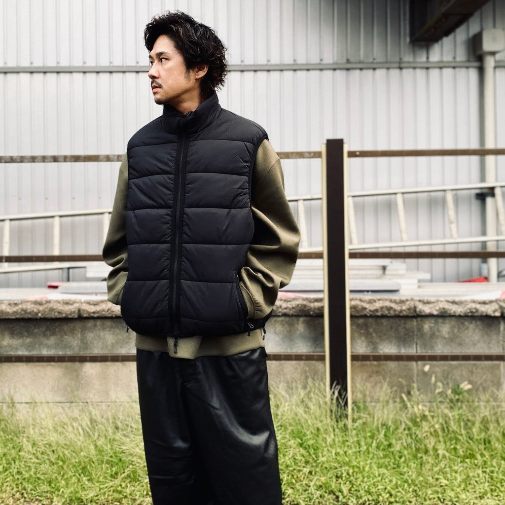 TECH REVERSIBLE CLIMBERS PUFF VEST #BLACK×BRKH [BW-23025W]