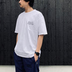 WASHED HEAVY WEIGHT CREW NECK T-SHIRT ( TYPE-8 ) #WHITE [26SS-WMT-WT09]