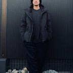 TECH 2WAY CADET DOWN PARKA #BLACK [BW-42026W]