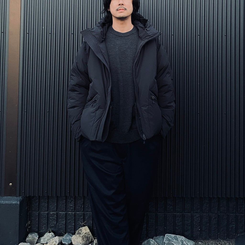 TECH 2WAY CADET DOWN PARKA #BLACK [BW-42026W]