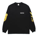 WASHED HEAVY WEIGHT CREW NECK LONG SLEEVE T-SHIRT ( TYPE-3 ) #BLACK [25SS-WMT-LT03]