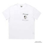 ELLEN VON UNWERTH | WASHED HEAVY WEIGHT CREW NECK T-SHIRT ( TYPE-2 ) #WHITE [EVU-WM-WT02]