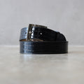 LEATHER BELT ( TYPE-1 ) #BLACK [WMGP-BL03]