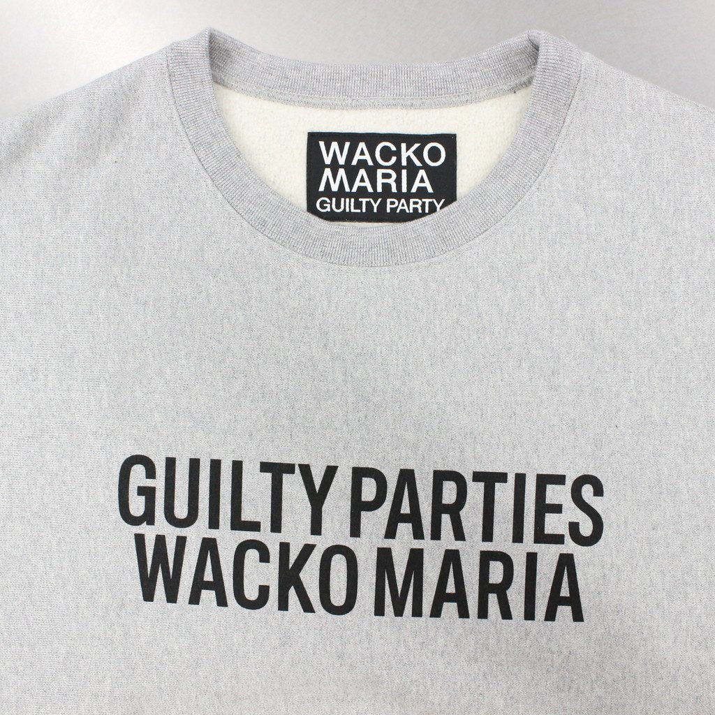 厚重圓領運動衫 - 型號 2- #灰色 [22FWE-WMC-SS04]