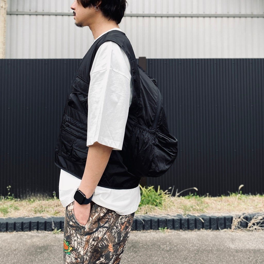 ONE-DAY VEST #Black [26SS-JK06] - cocorozashi 三重県四日市市の