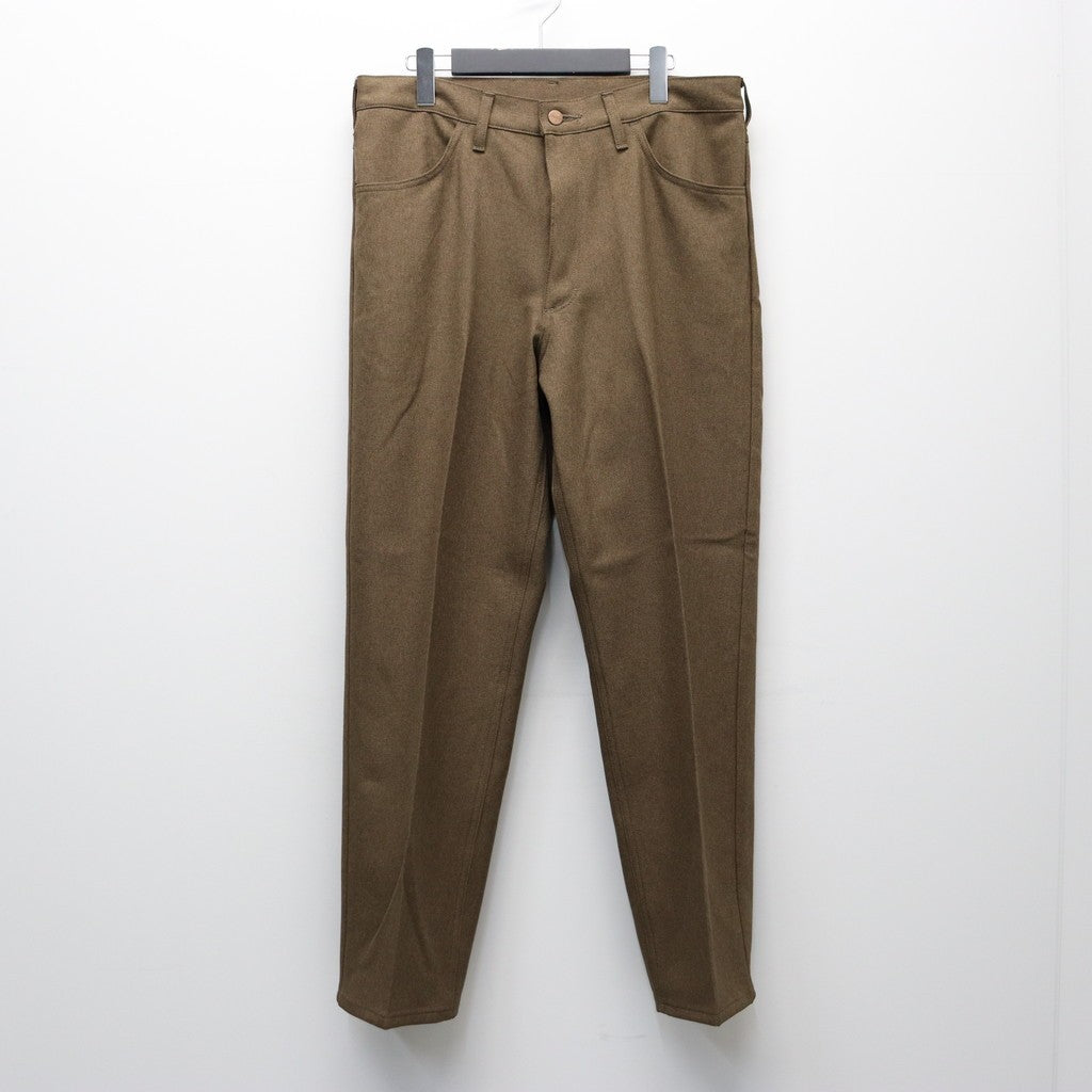 パンツ WACKO MARIA WRANCHER DRESS JEANS BROWN Wrangler | WRANCHER DRESS JEANS #BROWN [25FW-WMP-WG01] – cocorozashi