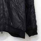 REVERSIBLE 「SKAJAN」 DOWN JACKET #BK×BK [TAION-JK04JS-N1]