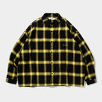 PLAID LS SHIRT #Yellow [FW25-S01]