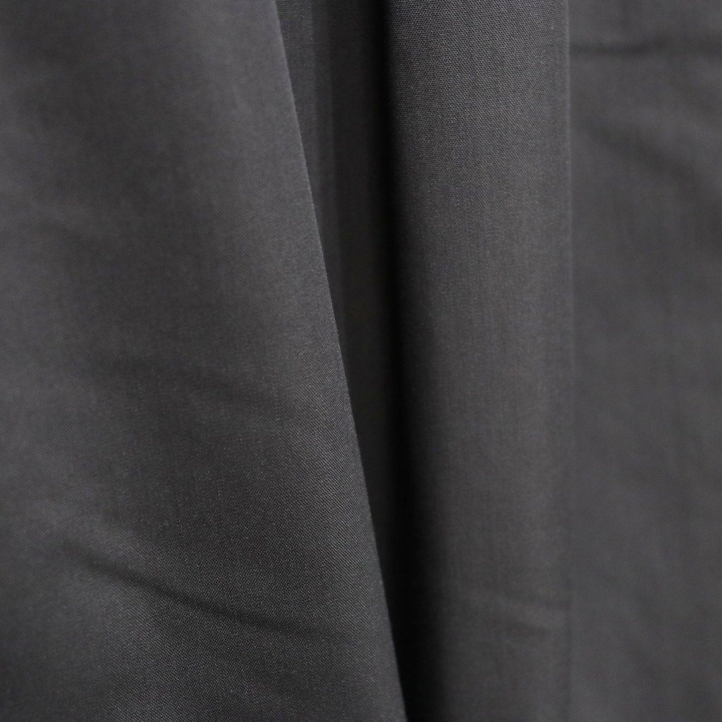 TECH BUTTON DOWN SHIRT L/S #CHARCOAL [BE-80025]