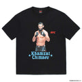 UFC | WASHED HEAVY WEIGHT CREW NECK T-SHIRT ( TYPE-3 ) #BLACK [UFC-WM-WT03]