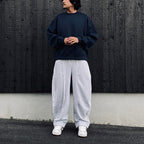 BARRELL SWEAT PANTS #LGH SOLID GREY [LC8112]