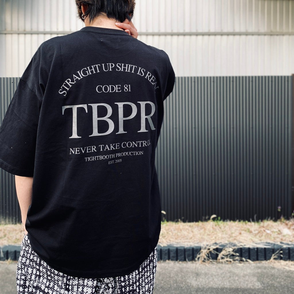 STRAIGHT UP S/S T-SHIRT #Black [SS26-T04]