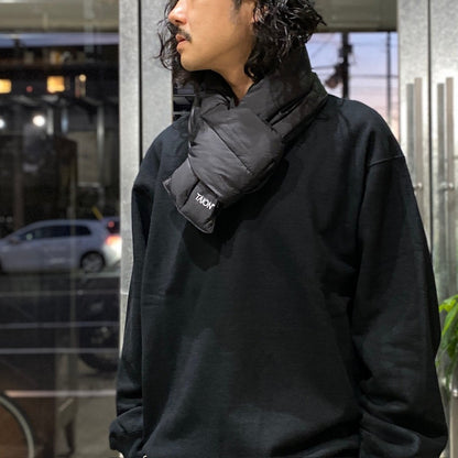 WORK DOWN SCARF #BLACK [TAION-201WK]