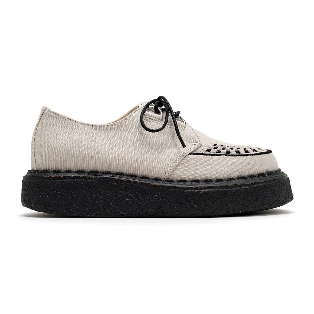 DAVID / Canvas Interlace Shoes #GRAY [S14FW712]