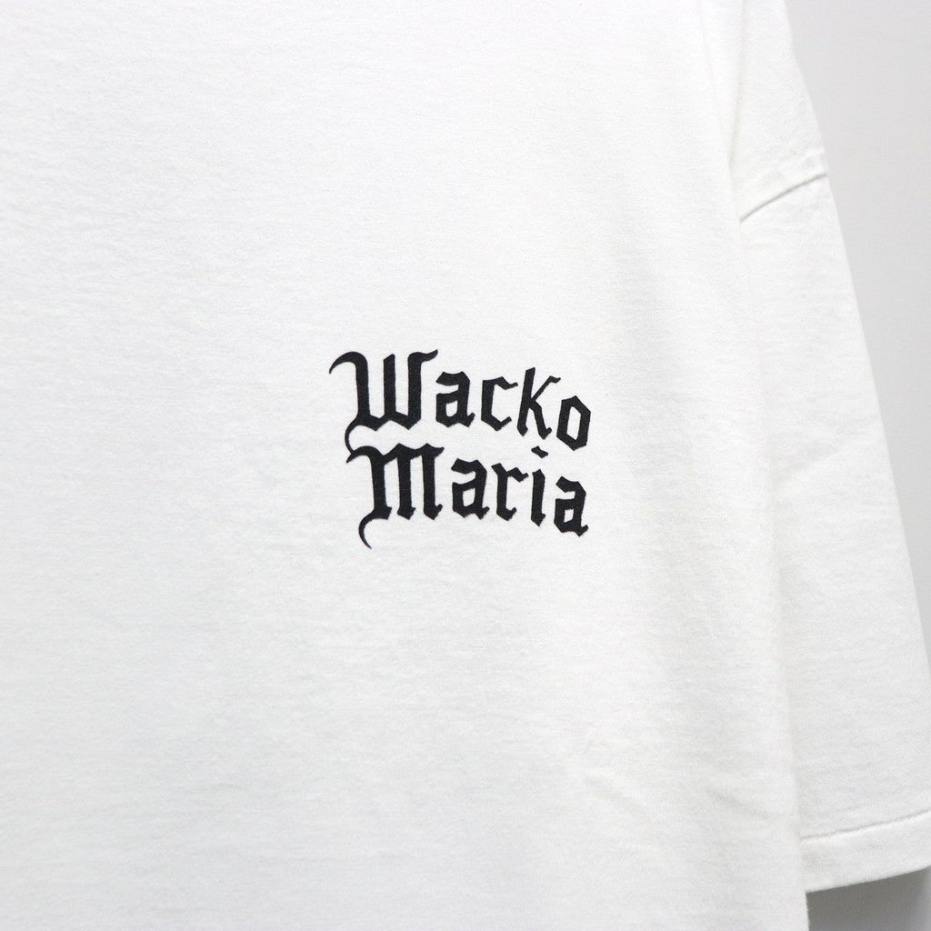 WASHED HEAVY WEIGHT CREW NECK T-SHIRT ( TYPE-2 ) #WHITE [26SS-WMT-WT03]