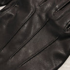 LEATHER GLOVES #BLACK [25FW-WMA-GL01]