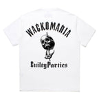 56 TATTOO STUDIO | WASHED HEAVY WEIGHT CREW NECK T-SHIRT #WHITE [56TS-WM-WT01]