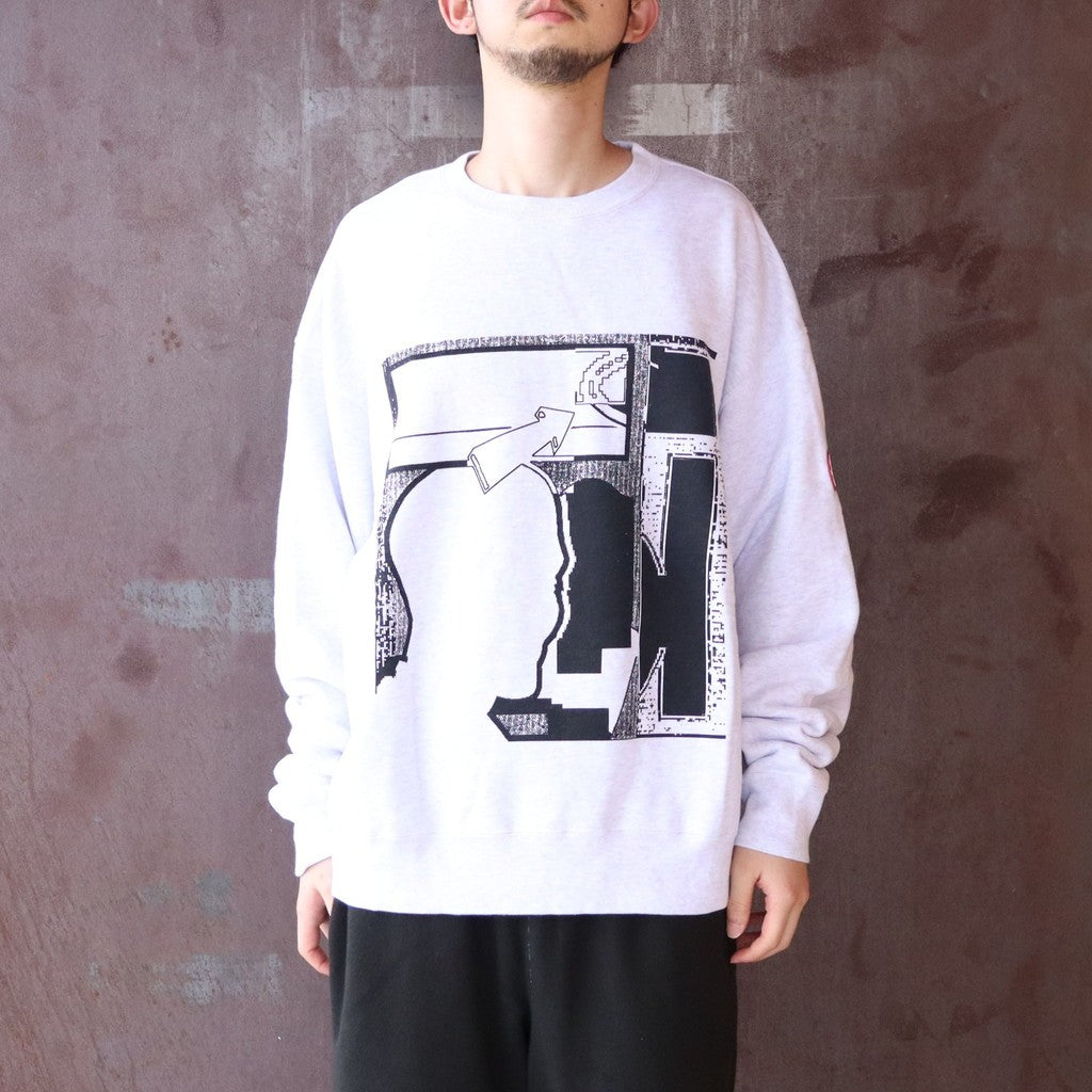MD AddDATA CREW NECK #GREY [CES29CS03]