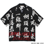 GHOST IN THE SHELL 2 INNOCENCE | Ghost in the Shell | S/S HAWAIIAN SHIRT -TYPE 3- #BLACK [INNOCENCE-WM-HI03]