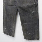 DUCK PAINTER PANTS AGED #AGED BLACK [BW252-DPP]
