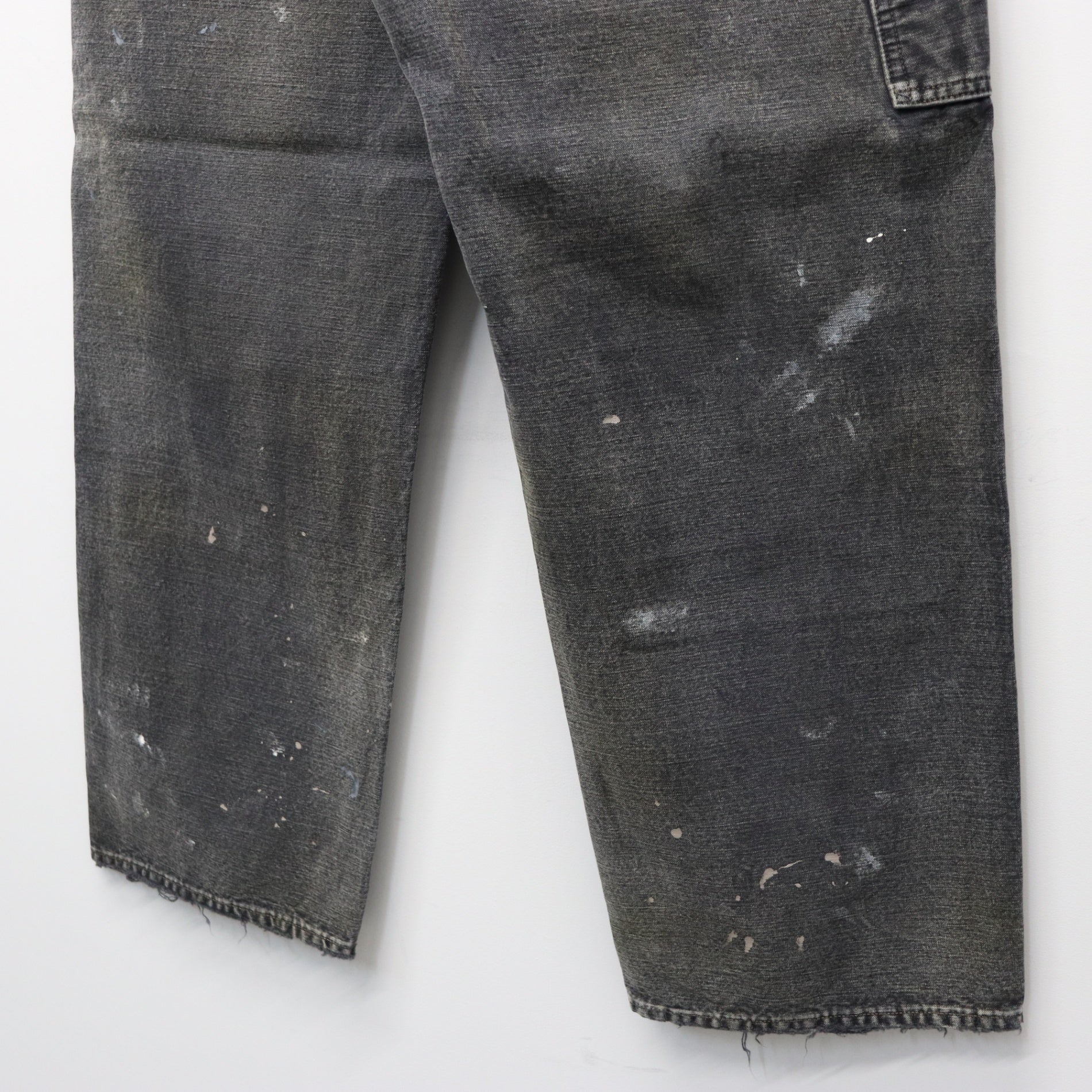 DUCK PAINTER PANTS AGED #AGED BLACK [BW252-DPP]