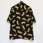 HAWAIIAN SHIRT S/S (TYPE-8) #BLACK [25SS-WMS-HI08]