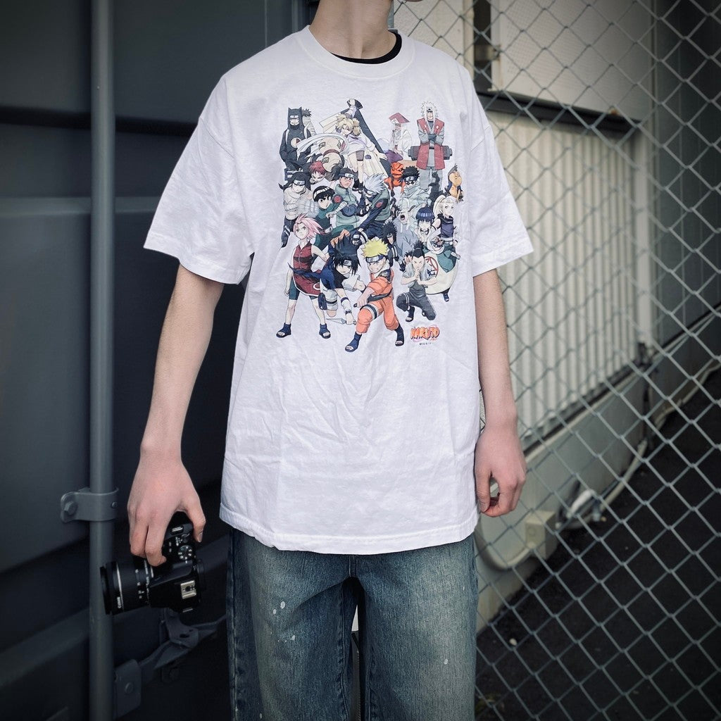 NARUTO | 「ALL」 S/S TEE #WHITE [25SS-FSxNARUTO-04 / FS1696]