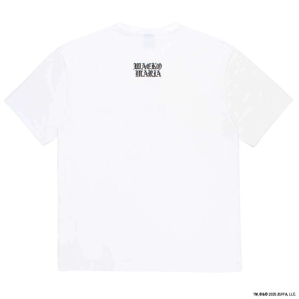UFC | WASHED HEAVY WEIGHT CREW NECK T-SHIRT ( TYPE-5 ) #WHITE [UFC-WM-WT05]