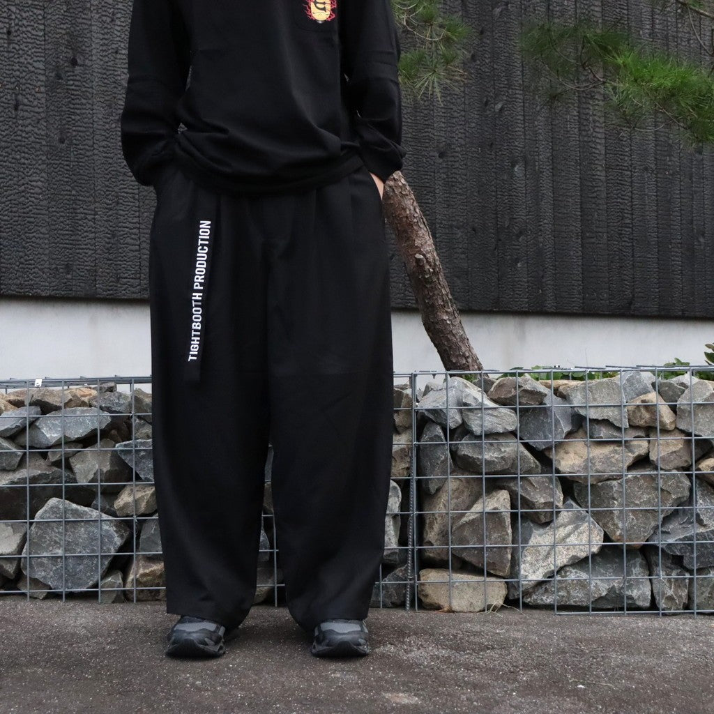 BAGGY SLACKS #Black [FW26-B11]