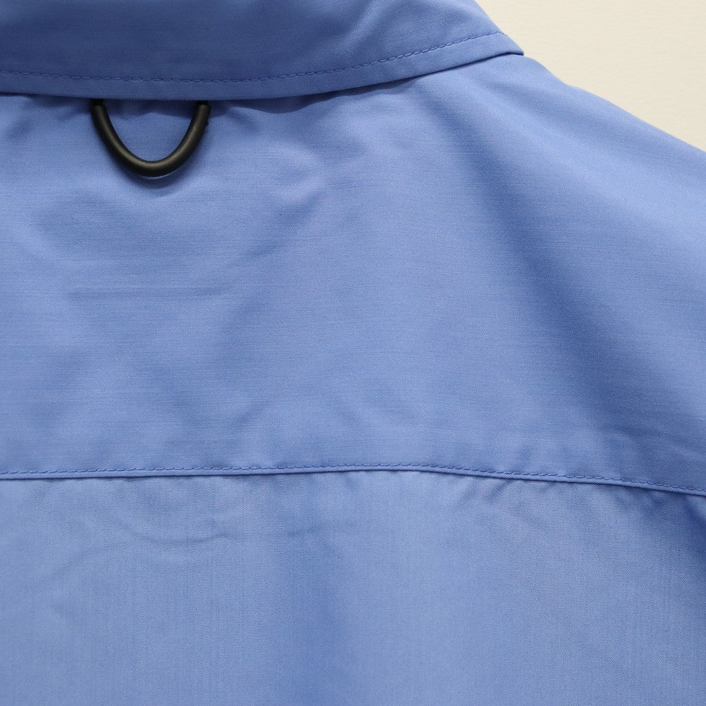 TECH REGULAR COLLAR SHIRT L/S SOLID #SAX [BE-81026]