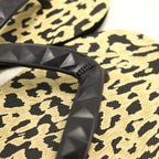 HAYN | LEOPARD BEACH SANDALS #BROWN [WMGP-HAYN-BS19]