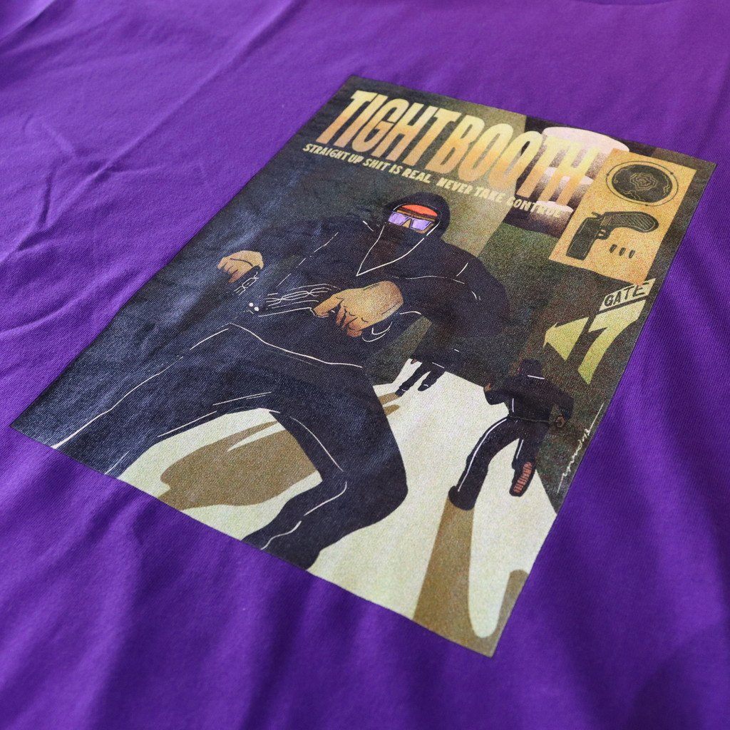 RUN S/S T-SHIRT #Purple [SU25-T09]