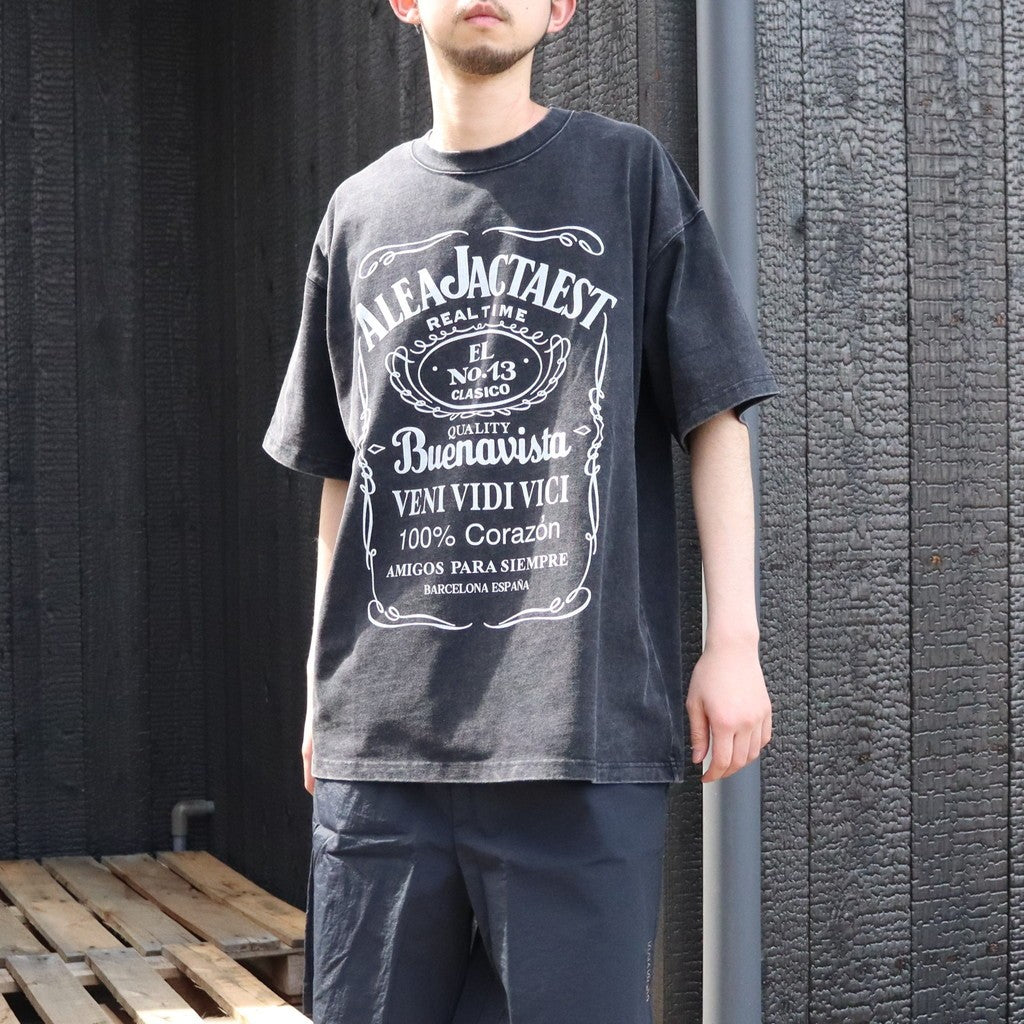 AJE pigment tee #black [BV-CUT2600610]