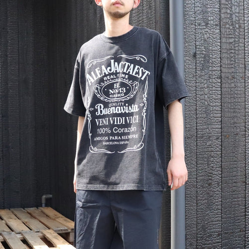 AJE pigment tee #black [BV-CUT2600610]