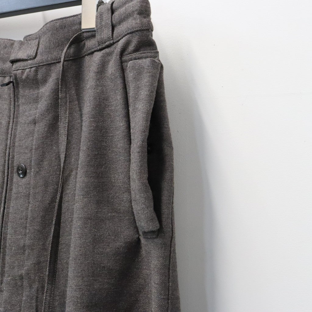 MORPH YI PANTS #CHARCOAL [JI-26AW-PT03-1]