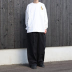 BAGGY PIPE PANTS #Black [SS26-B09]