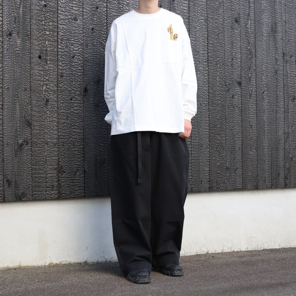 BAGGY PIPE PANTS #Black [SS26-B09]
