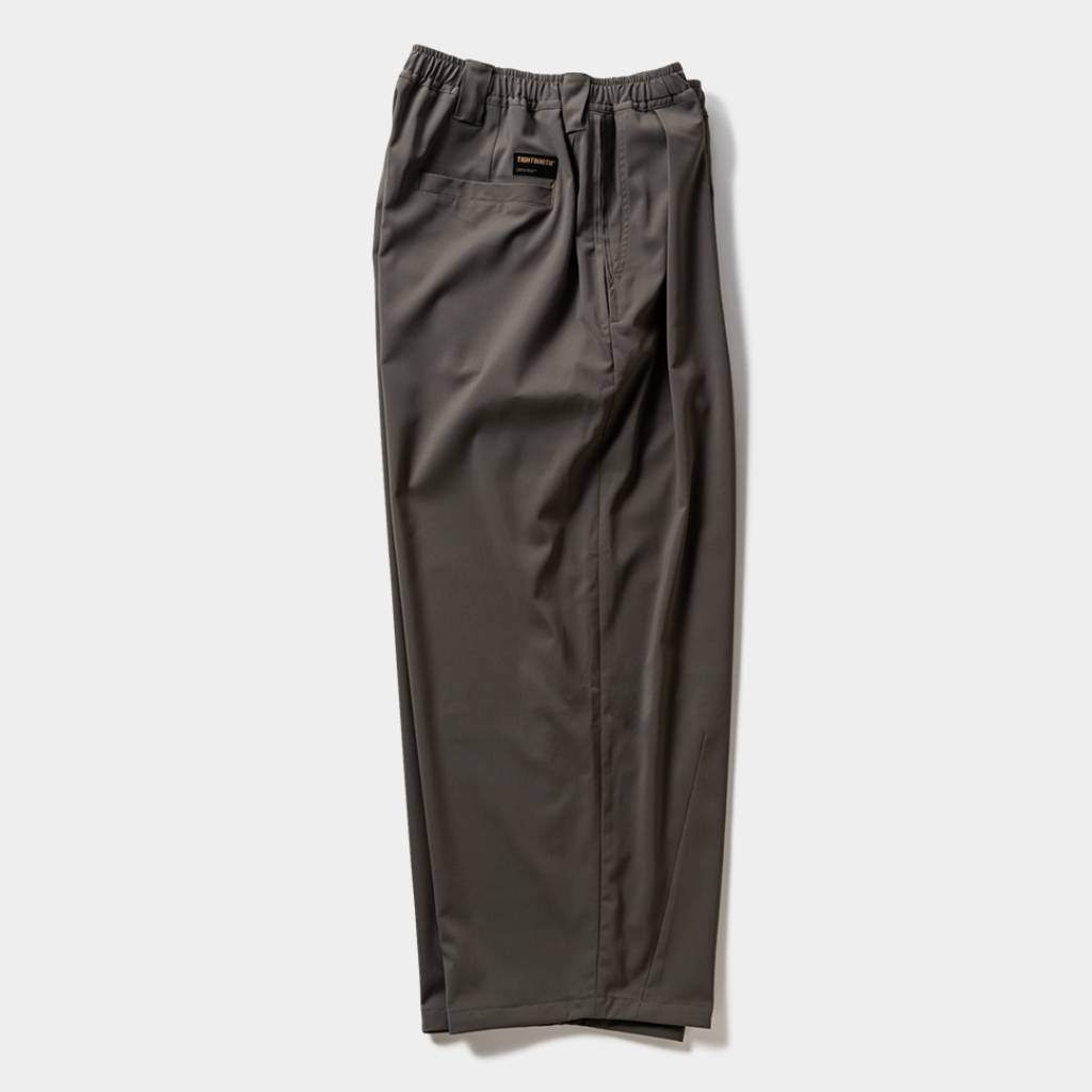 DRY BAGGY SLACKS #Charcoal [SU25-B08] - cocorozashi 三重県四日市市