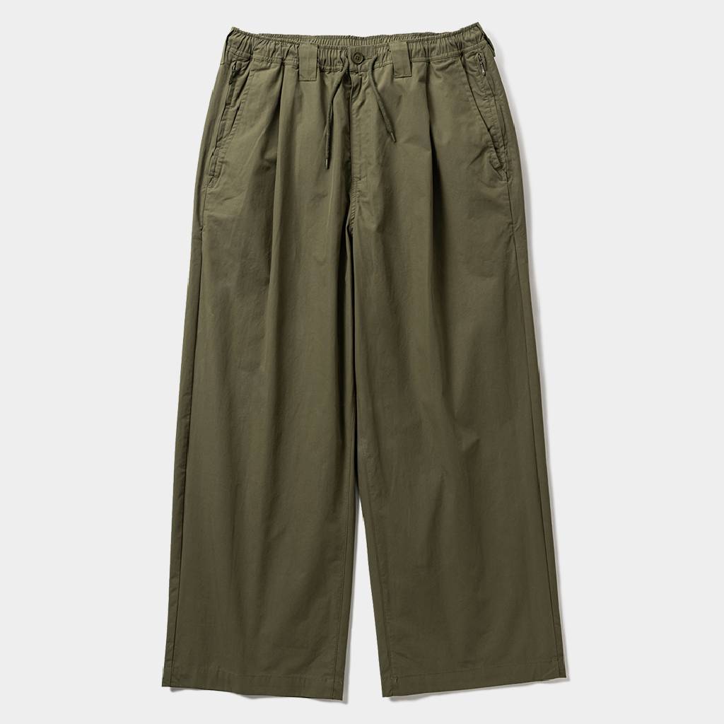 BAGGY PIPE PANTS #Olive [SS26-B09]