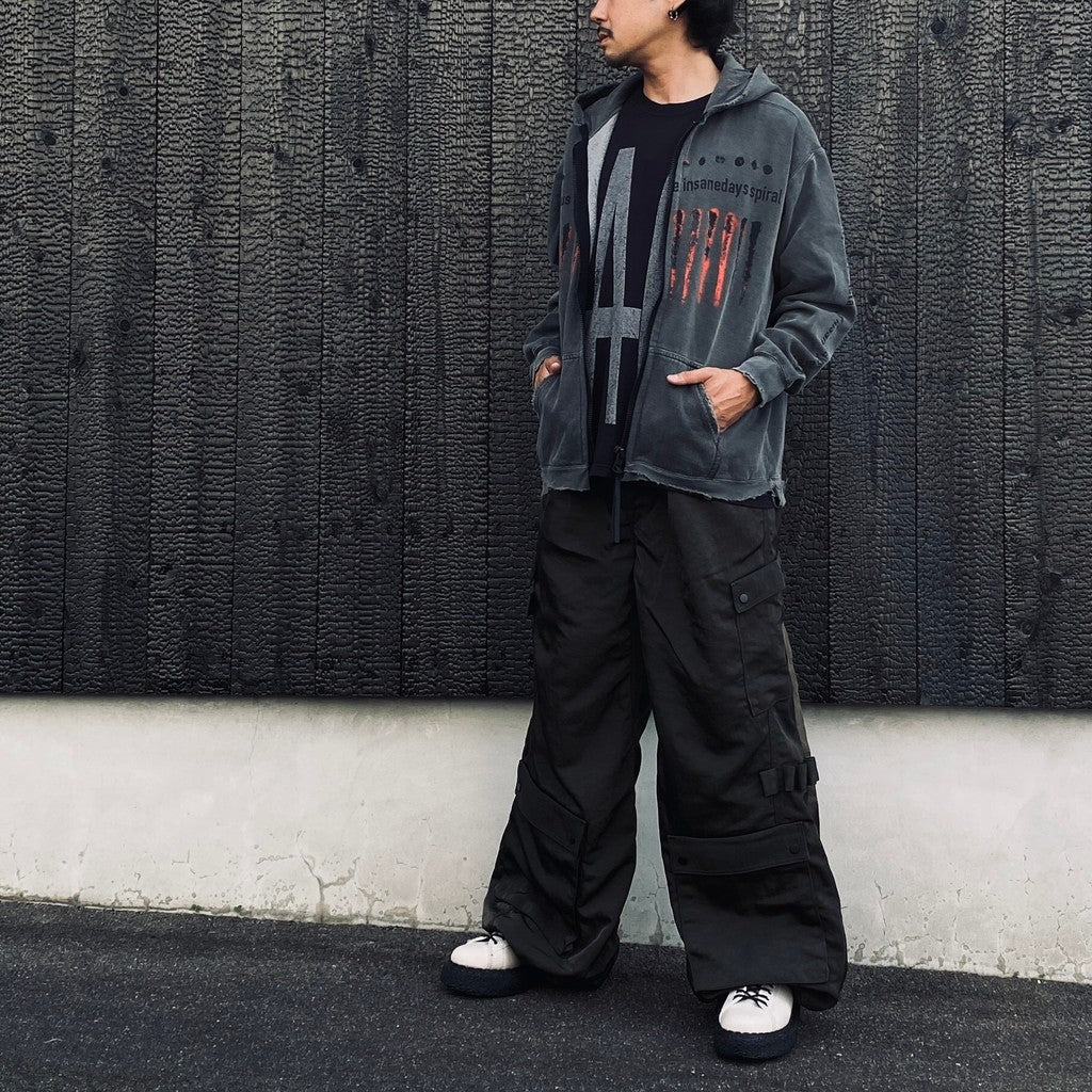 Twist Nylon Cargo Pants (HEAVY NYLON TWILL) #OLIVE [M-P4-PT10]