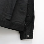TRUCKER JACKET #BLACK [26FWE-WMO-BL05]