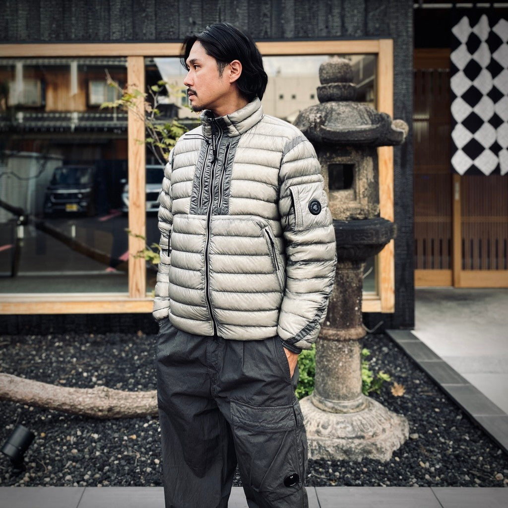 D.D. SHELL LENS DOWN JACKET #936 FLINT GREY [21CMOW022A-26FWM]